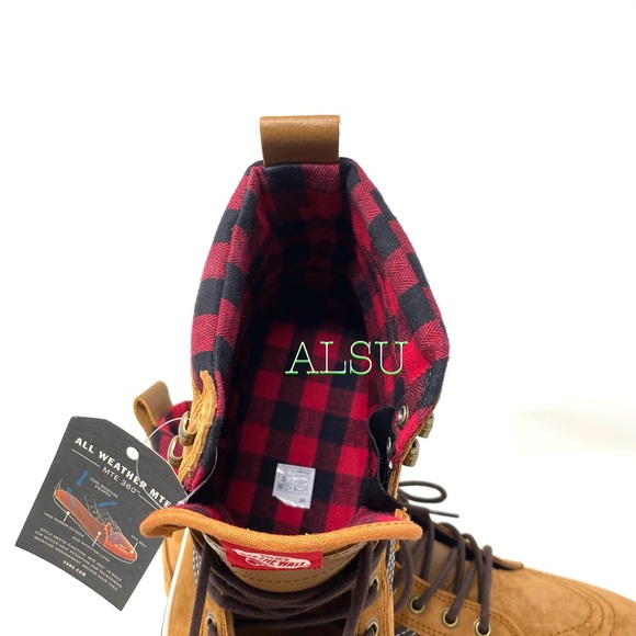 VANS SK8-HI MTE Glazed Ginger Tan Women Sneak Boot - Picture 9 of 9